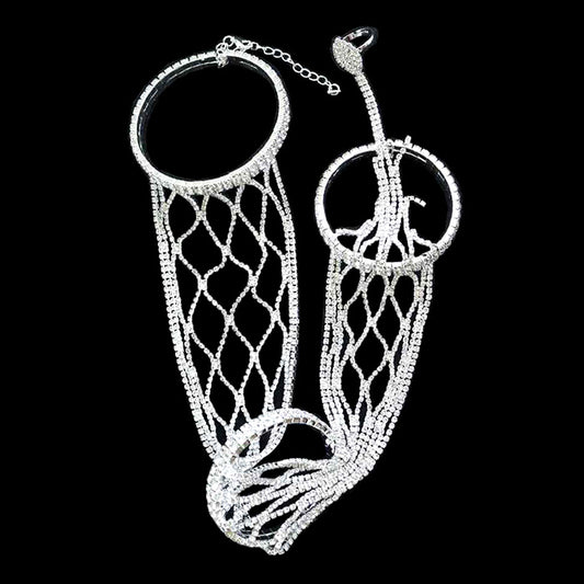 Silver Chain Arm Jewelry