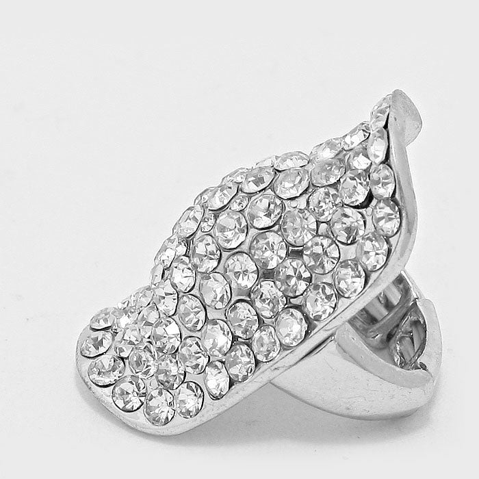 Stretchy Pave Ring - iBESTEST.com