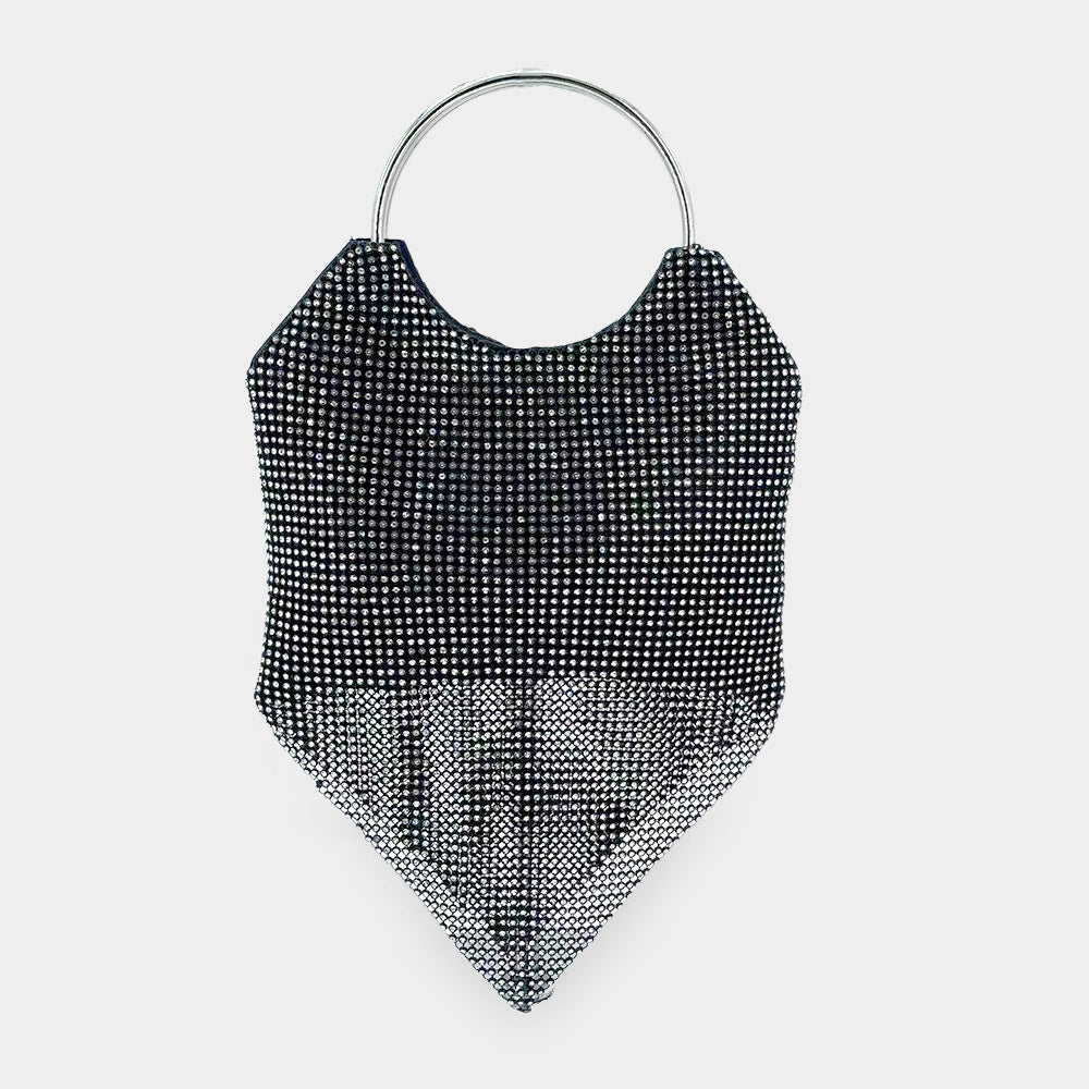 Rhinestone Fringe Bag