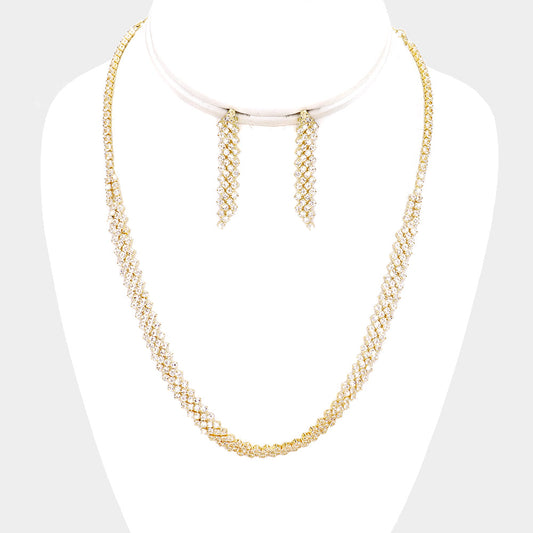 Crystal Ziggy Necklace - iBESTEST.com