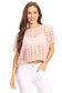 Holey Cropped top