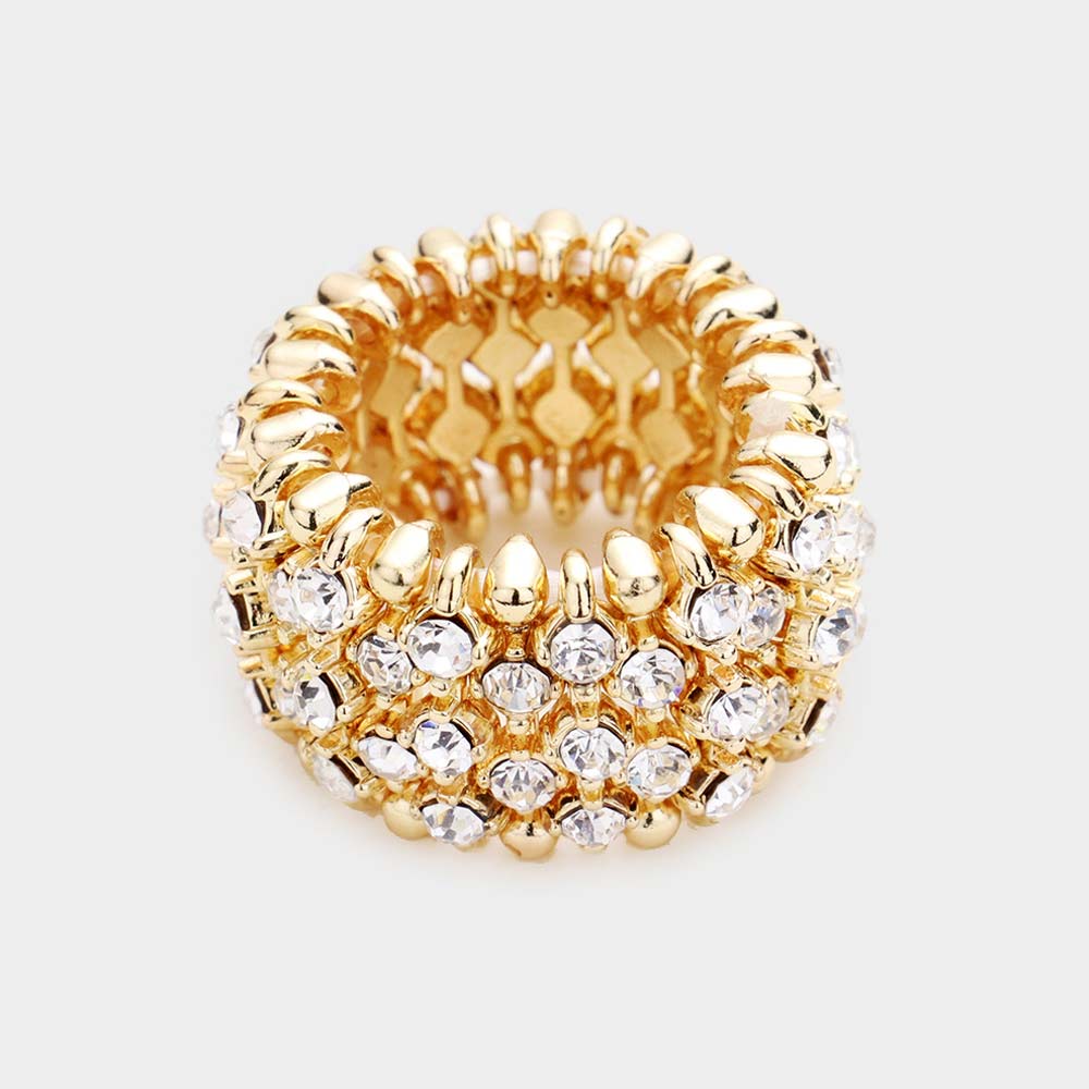 Studded Stretch Ring