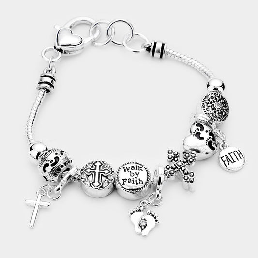 Religious Charm Bracelet - iBESTEST.com