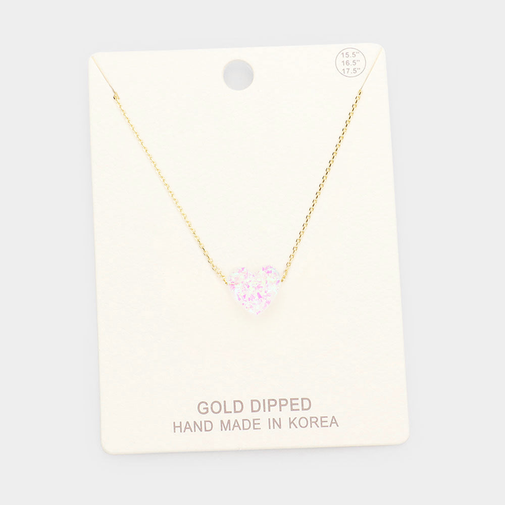 Heart Glow Necklace - iBESTEST.com
