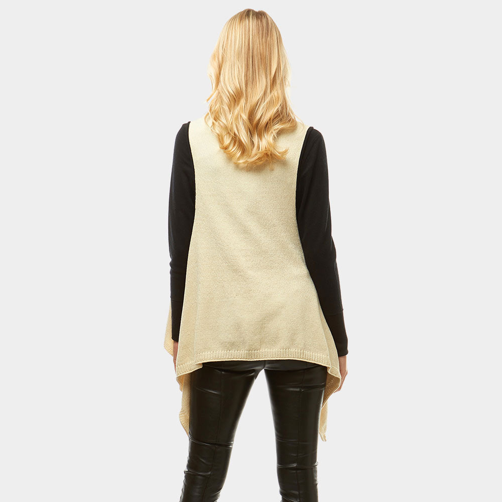 SOLID CHENILLE VEST (New)