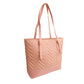 Quilted Vegan Tote