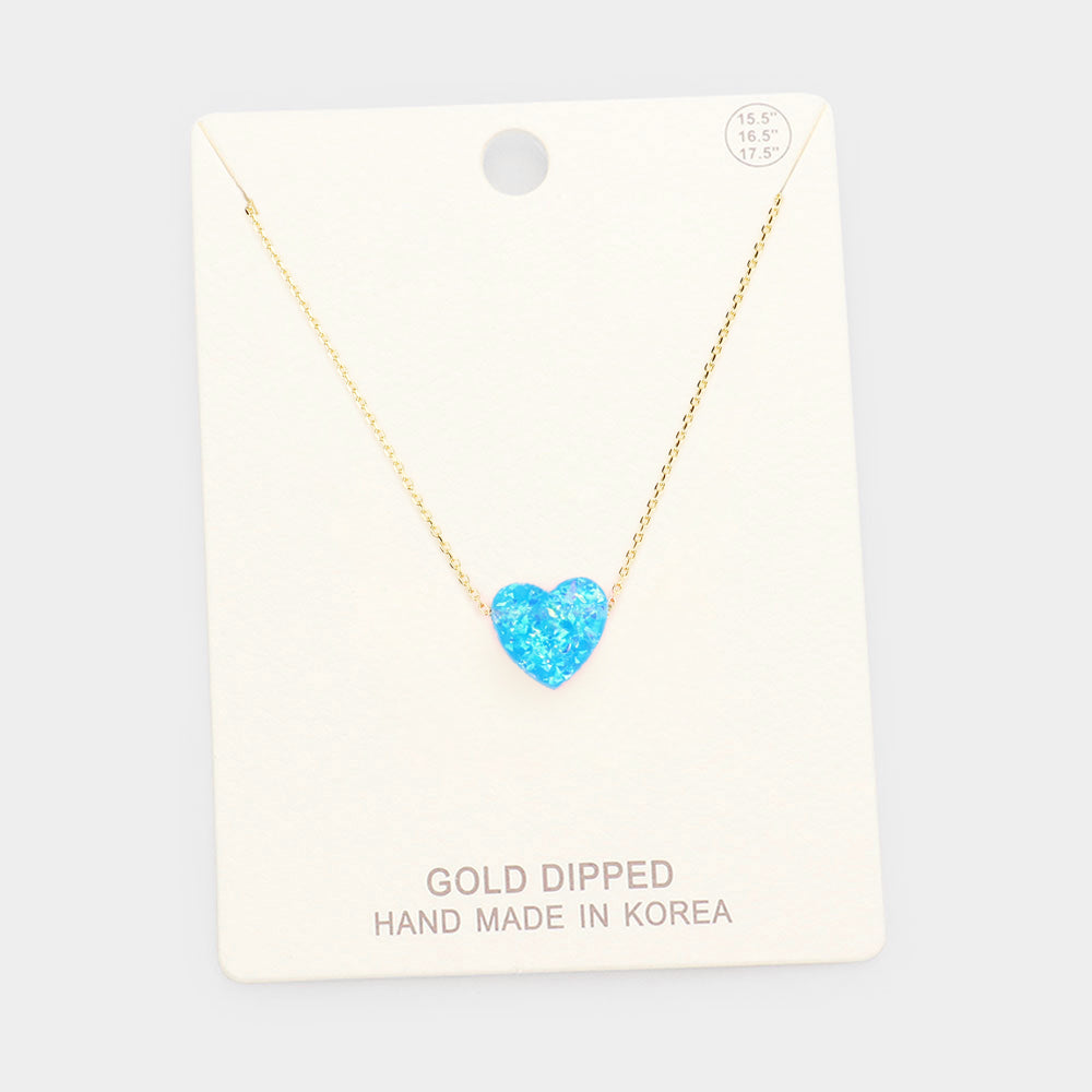 Heart Glow Necklace - iBESTEST.com
