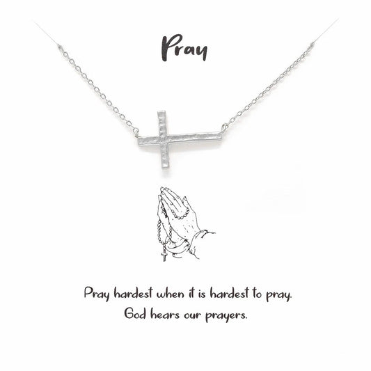 Pray Cross Necklace (New) - iBESTEST.com