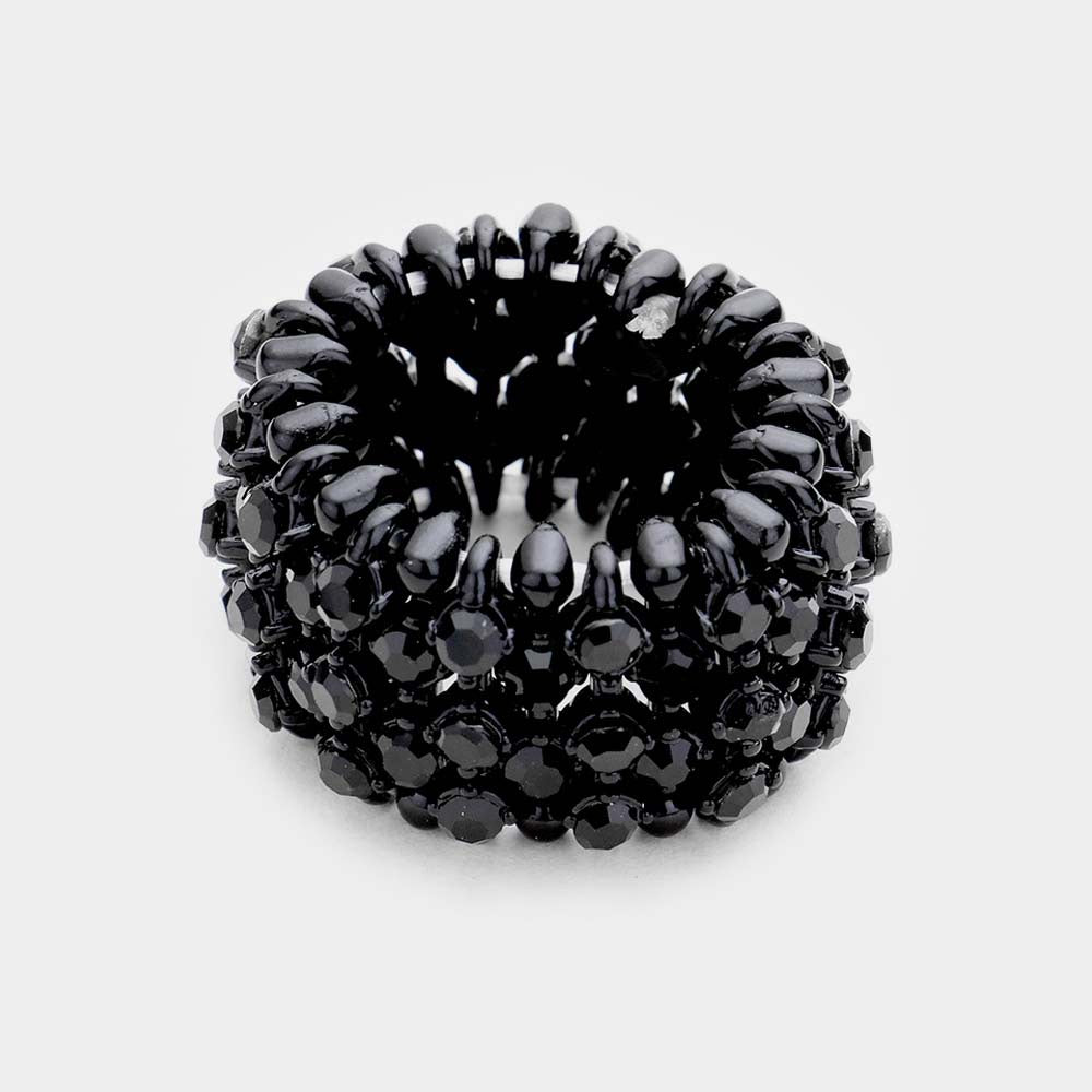 Studded Stretch Ring