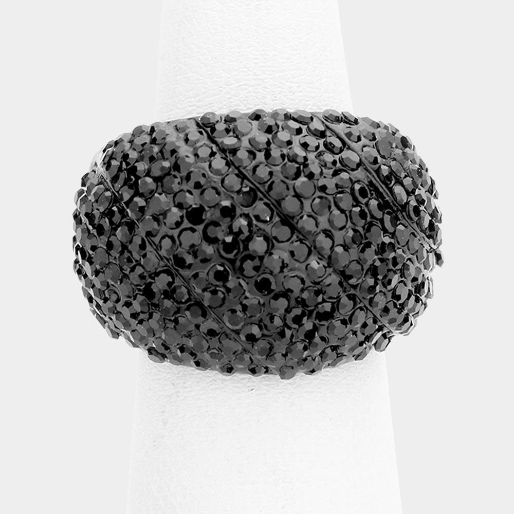 Rhinestone Stretch Ring - iBESTEST.com