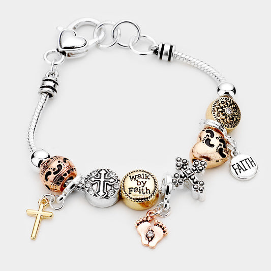 Religious Charm Bracelet - iBESTEST.com