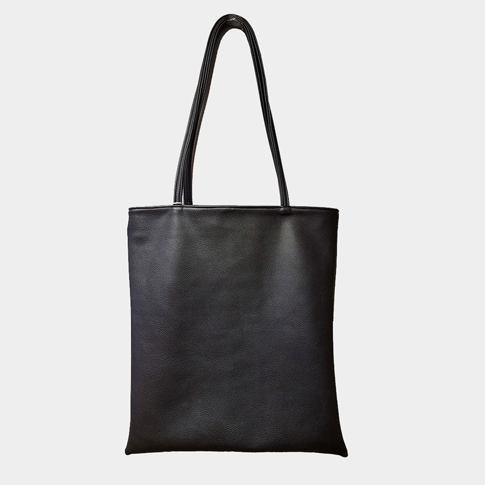 iB Faux Leather Tote Bag - iBESTEST.com