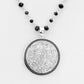 RHINESTONE EMBELLISHED PENDANT NECKLACE