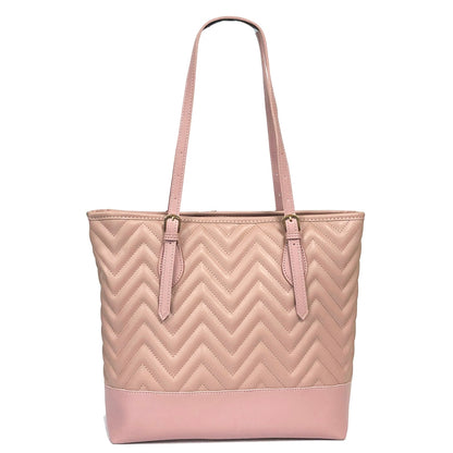 Quilted Vegan Tote