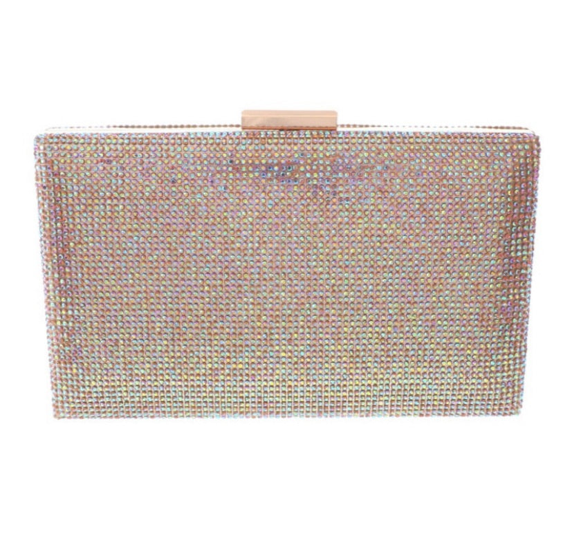 Rhinestone Frame Clutch - iBESTEST.com