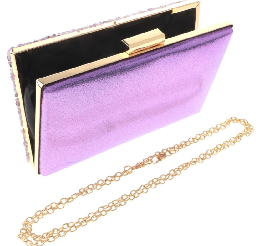 Amethyst Clutch
