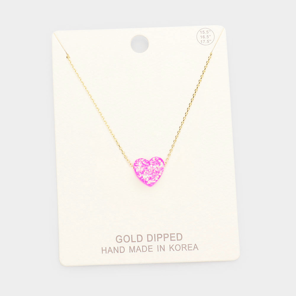 Heart Glow Necklace - iBESTEST.com