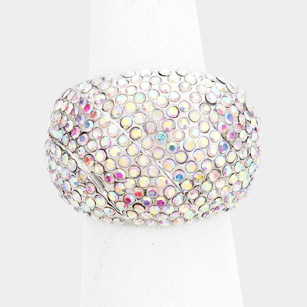 Rhinestone Stretch Ring - iBESTEST.com