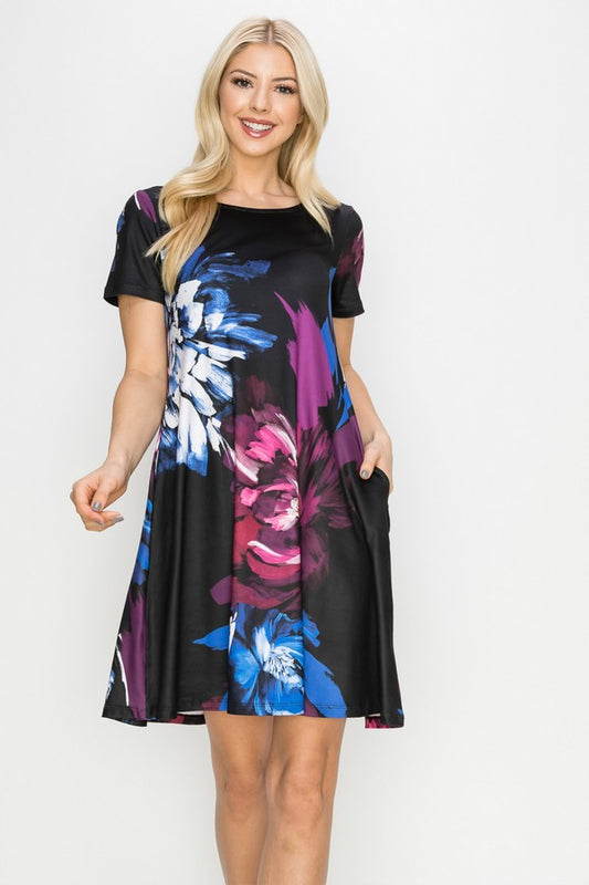 Floral Flare Dress