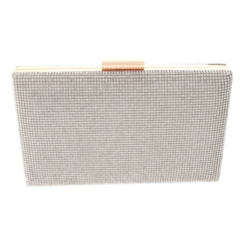 Rhinestone Frame Clutch - iBESTEST.com