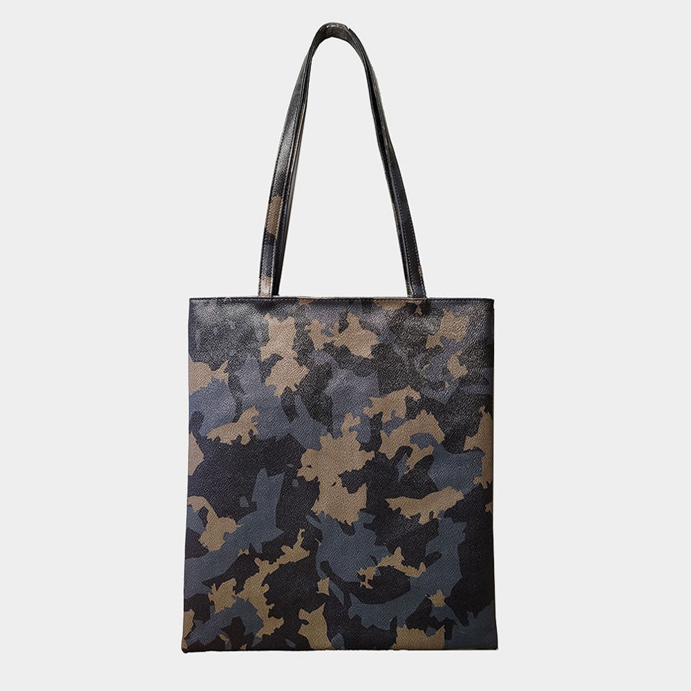 iB Faux Leather Tote Bag - iBESTEST.com