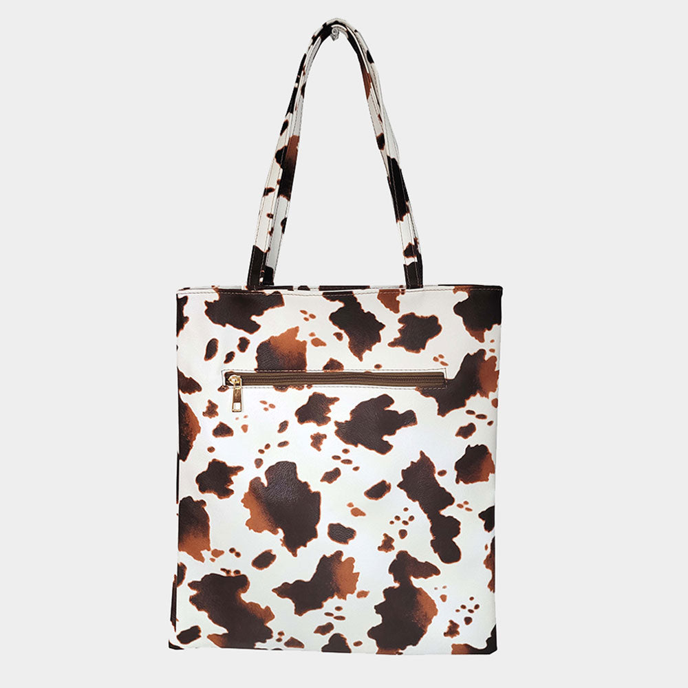 iB Faux Leather Tote Bag - iBESTEST.com