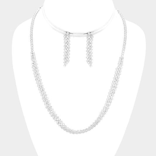 Crystal Ziggy Necklace - iBESTEST.com