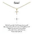 Belief Cross Necklace (New) - iBESTEST.com