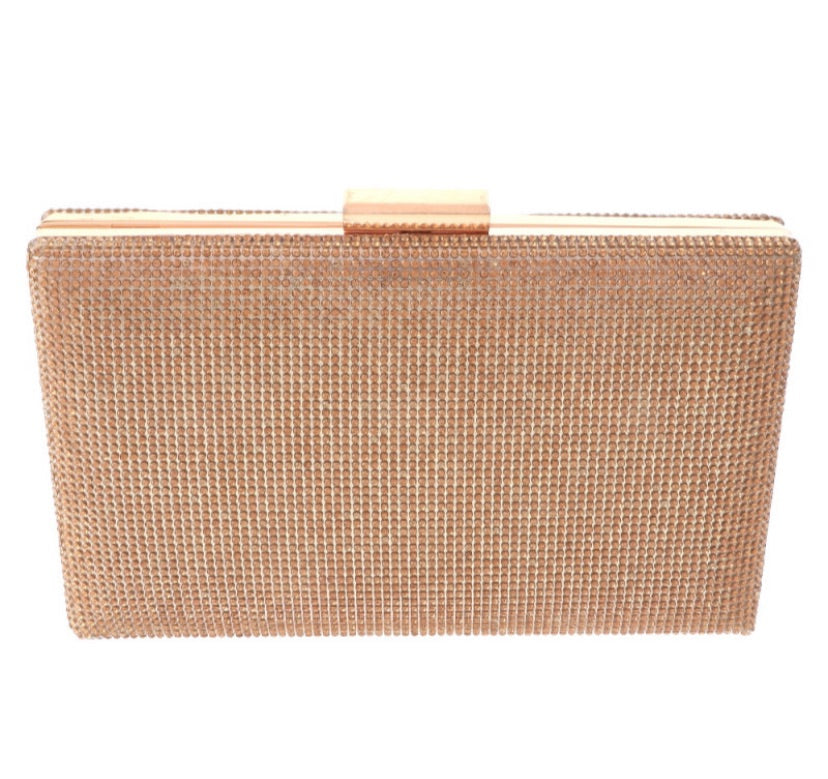 Rhinestone Frame Clutch - iBESTEST.com