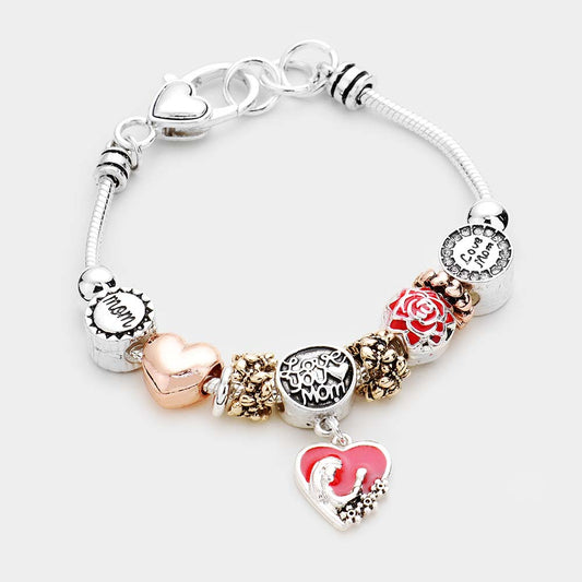 Mom Charm Bracelet - iBESTEST.com