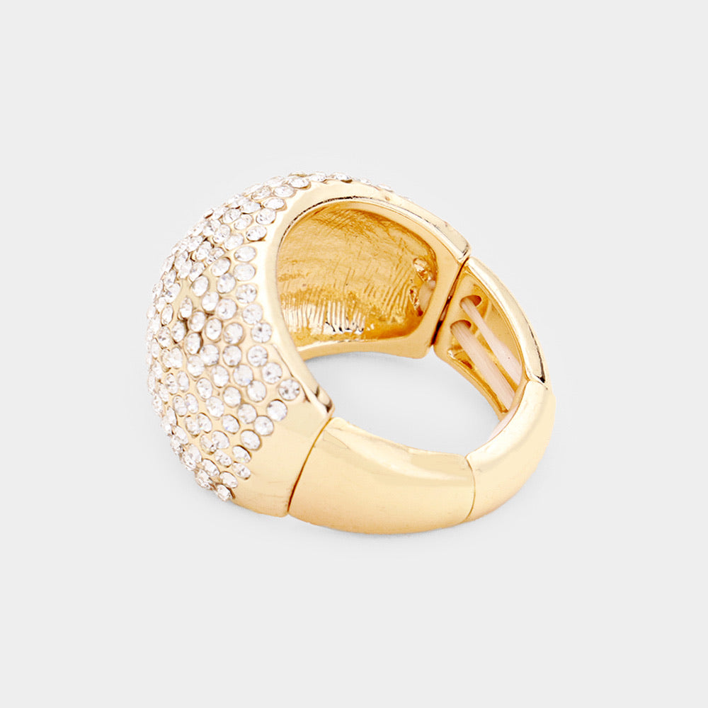 Rhinestone Stretch Ring - iBESTEST.com