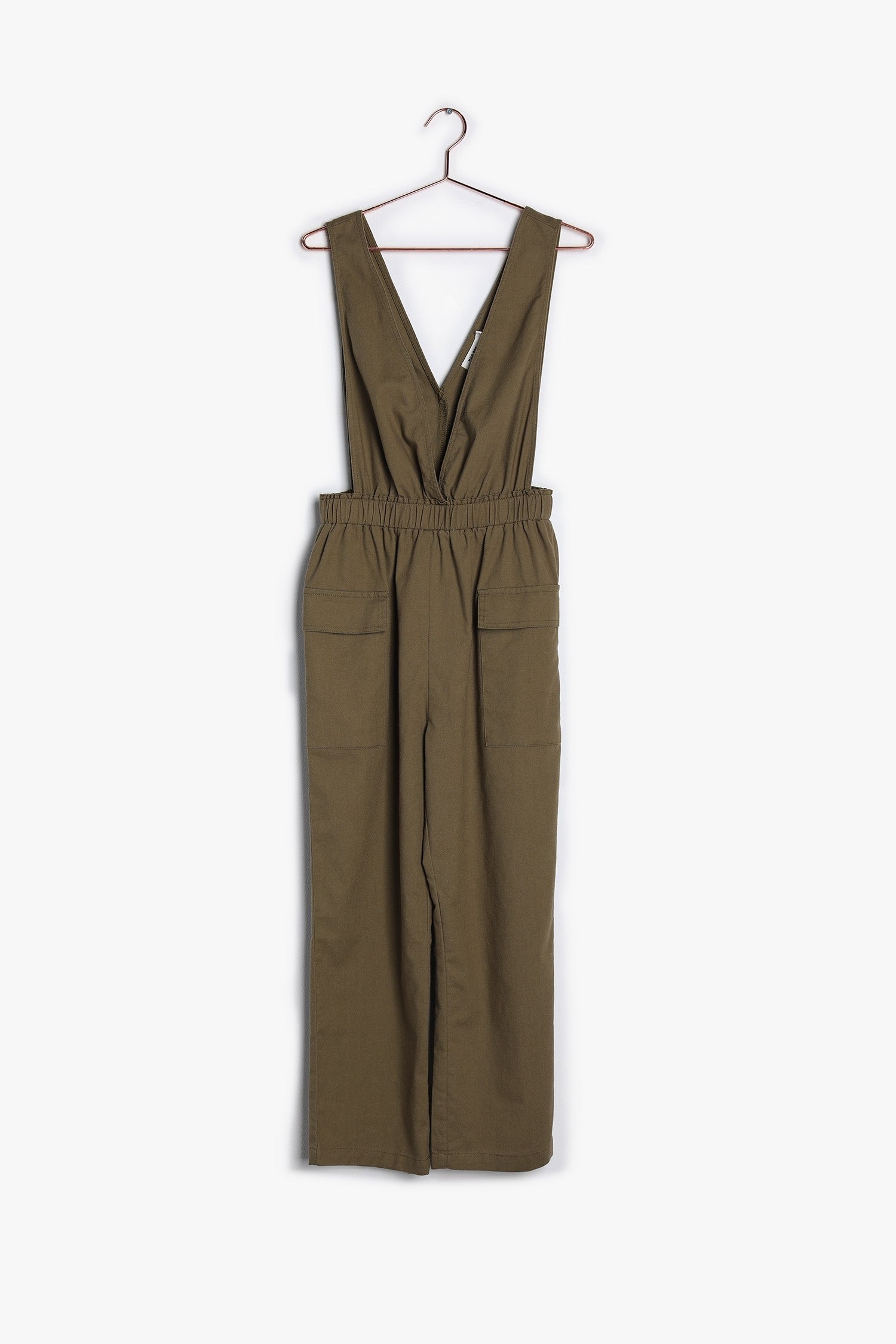 Deep V Jumpsuit