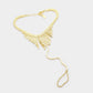 Rhinestone Toe Net Anklet - iBESTEST.com