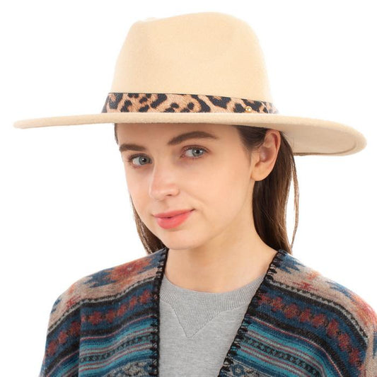 Leopard Fedora Hat (New) - iBESTEST.com