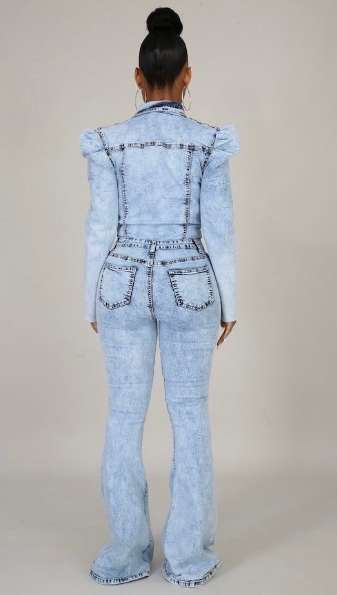 iB Denim Jumpsuit - iBESTEST.com