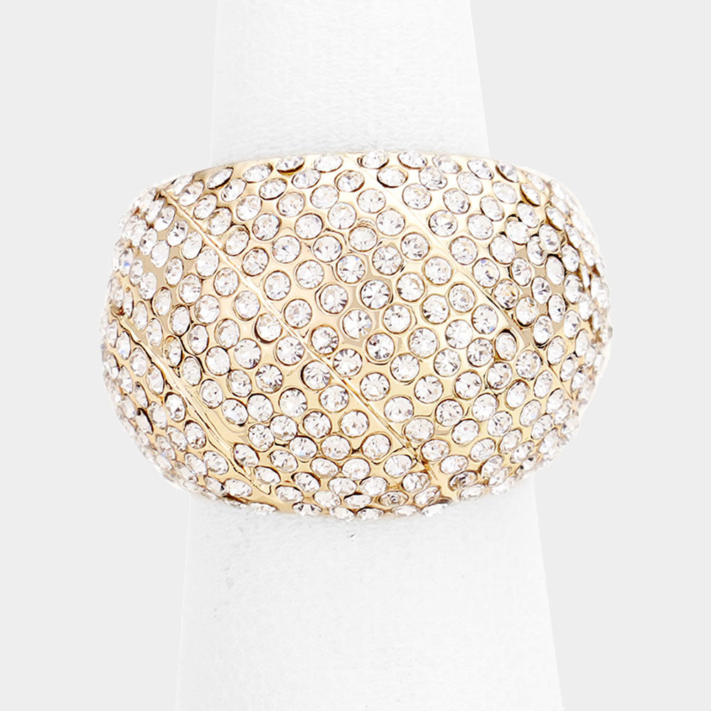 Rhinestone Stretch Ring - iBESTEST.com