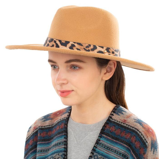 Leopard Fedora Hat (New) - iBESTEST.com