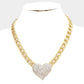 Heart Chunky Necklace