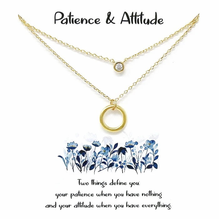 Patience & Attitude Necklace (New) - iBESTEST.com