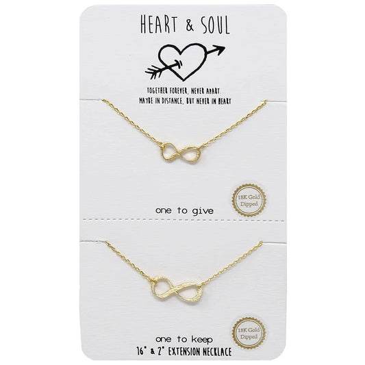 Infinity BFF Necklace (New) - iBESTEST.com