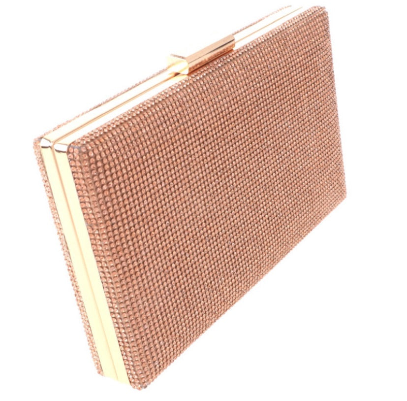 Rhinestone Frame Clutch - iBESTEST.com