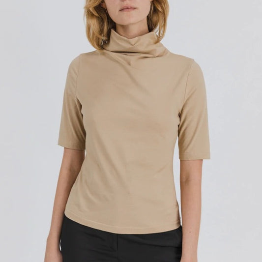 Cowl Mock Top