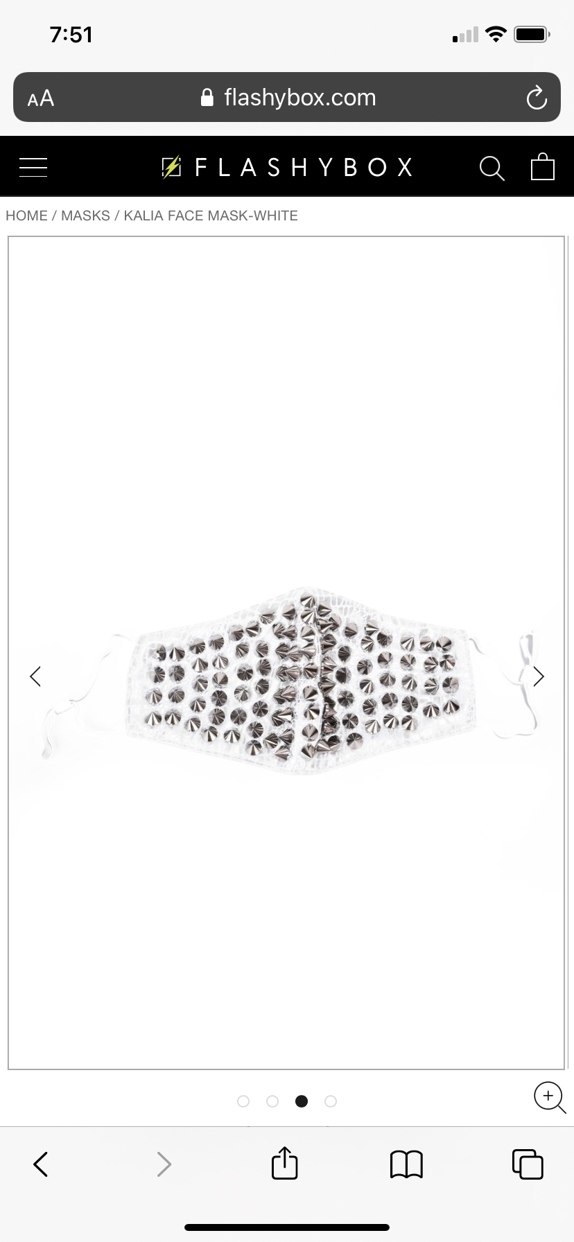 Metal Spiked Mask - iBESTEST.com