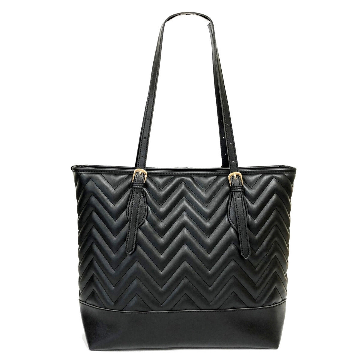 Quilted Vegan Tote - iBESTEST.com