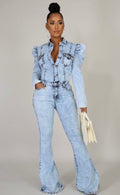 iB Denim Jumpsuit - iBESTEST.com