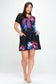 Plus Floral Flare Dress