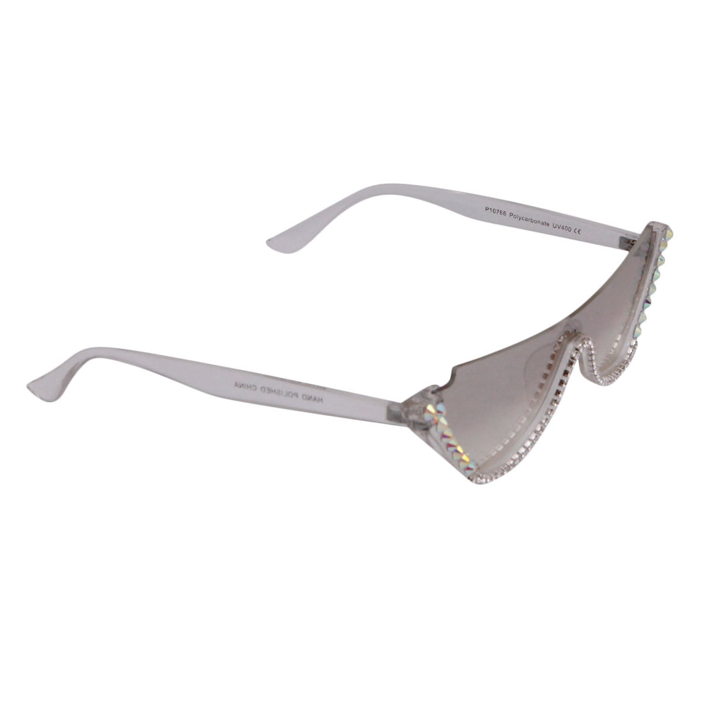 Retro Crystal Cat Eye Sunglasses - iBESTEST.com