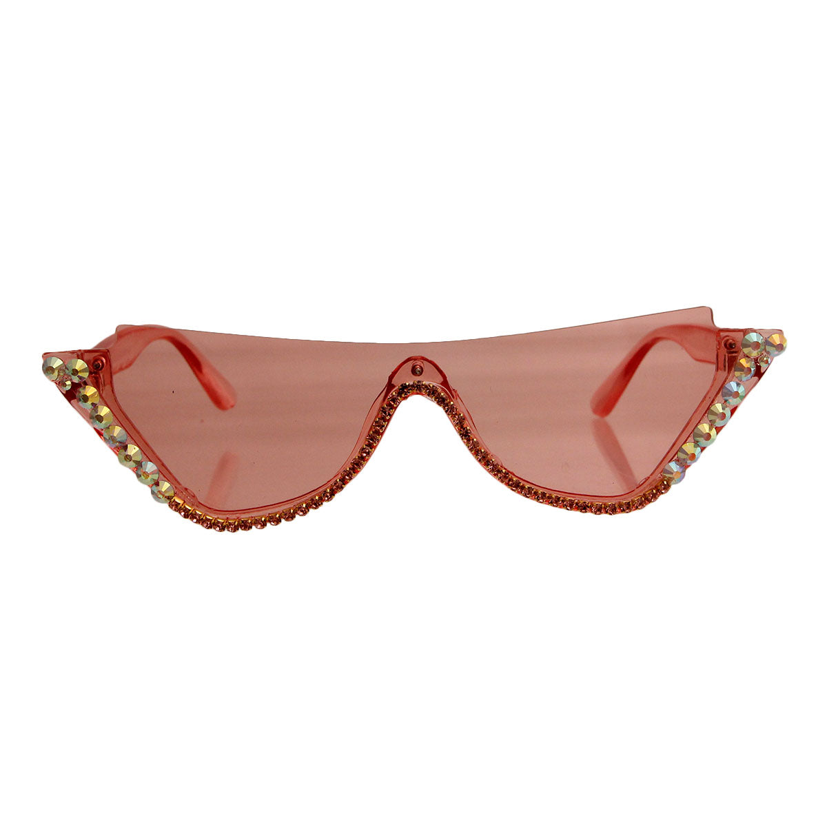 Retro Crystal Cat Eye Sunglasses - iBESTEST.com