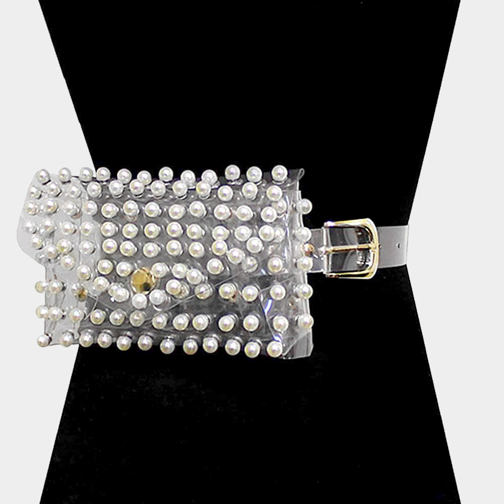 Transparent Pearls Bag (New) - iBESTEST.com