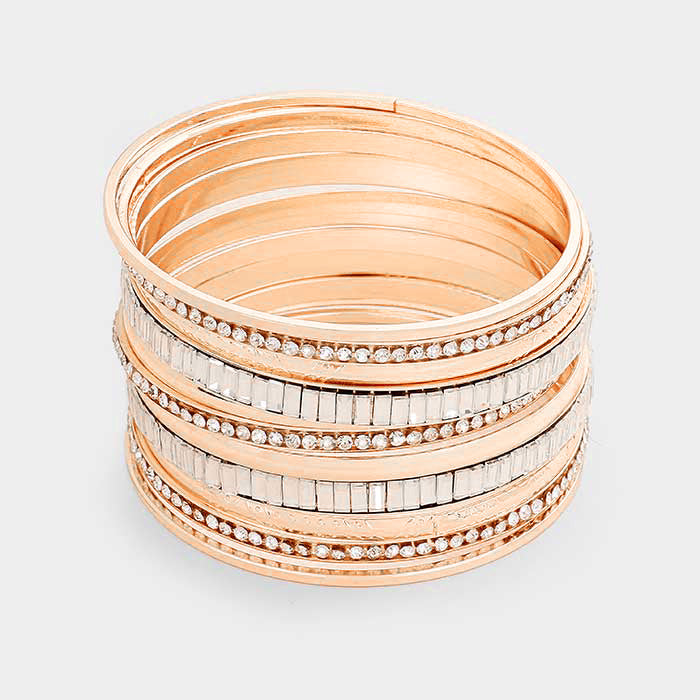 Rhinestone Cz Bangle - iBESTEST.com